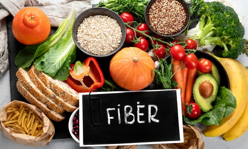 Fiber foods.